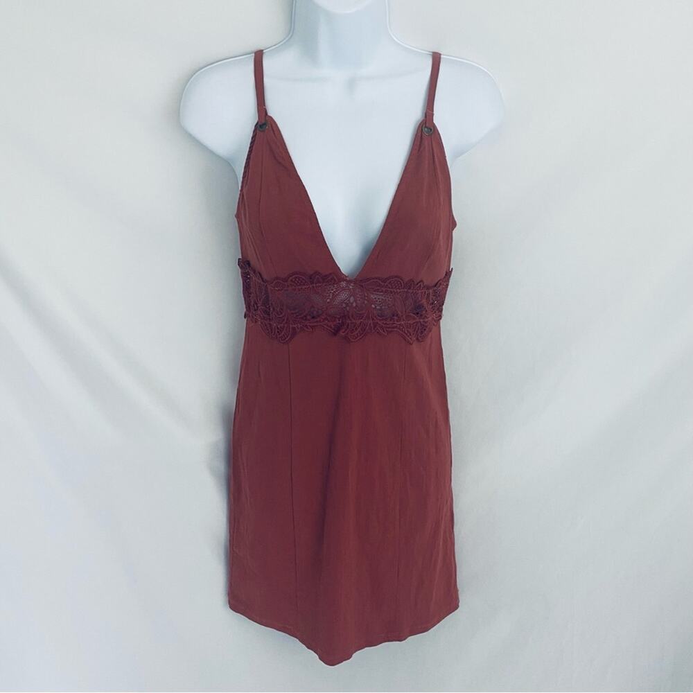 NWT Free People Terra Cott Slip Dress Size Medium